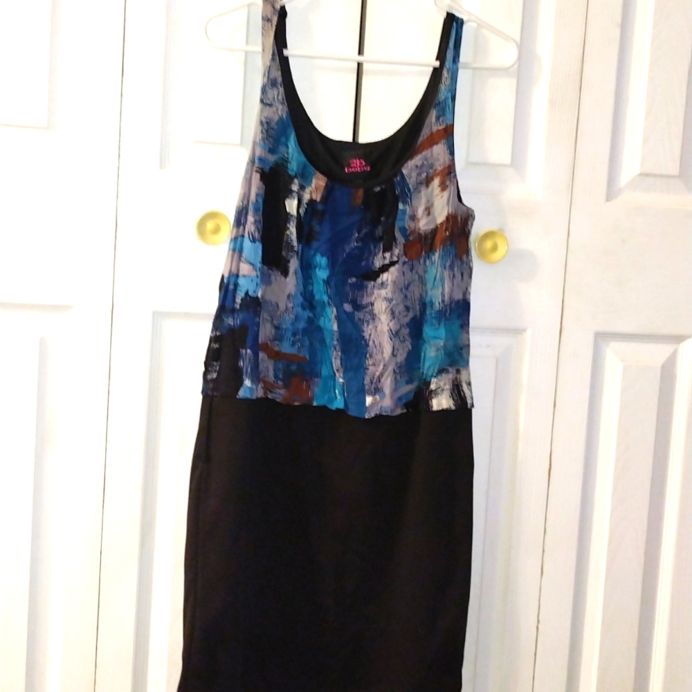 A mini dress by 2bebe multicolor size large